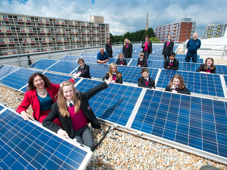 Solar panels project to cut schools' energy bills