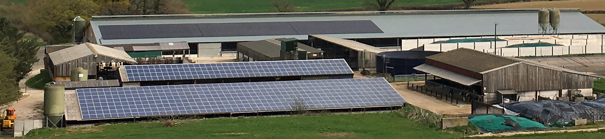 Solar panels for farms