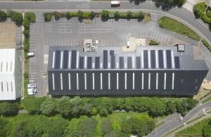 warehouse solar panels