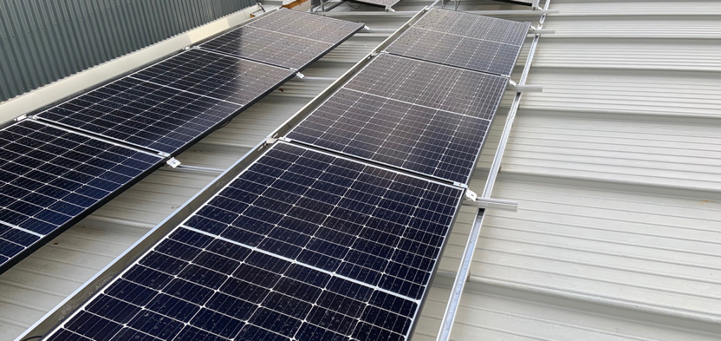 solar install – ballasted frame – solarsense | Solarsense Solarsense