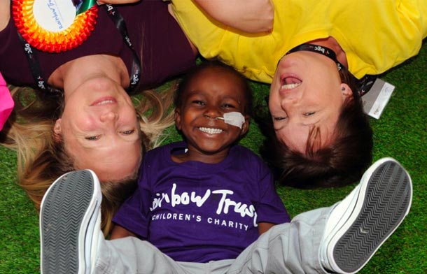 SolarSense with the rainbow trust
