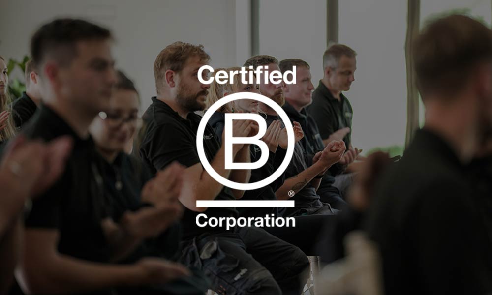 SolarSense team gain Certified B Corp status
