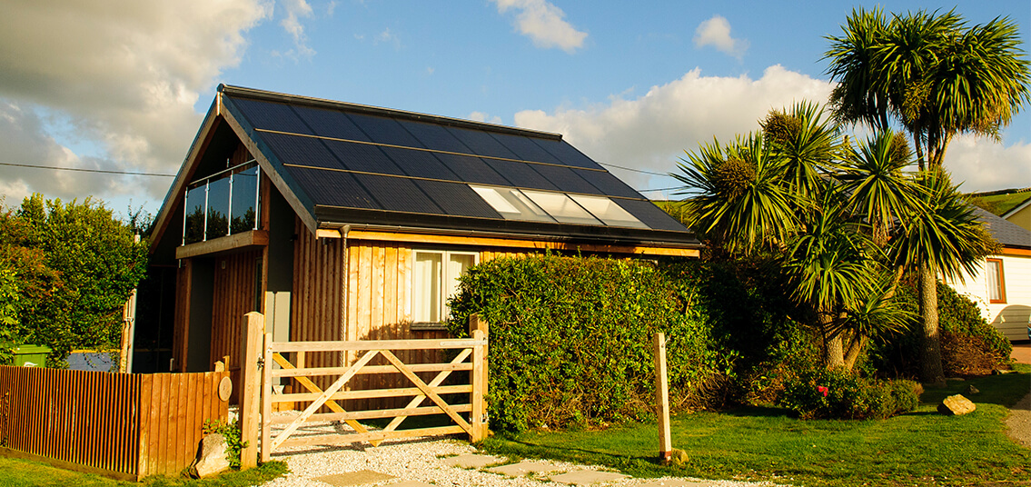 Croyde Cottage Solar Panels system
