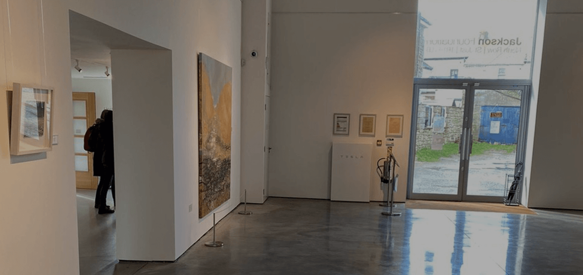 Jackson Foundation Art Gallery solar panels