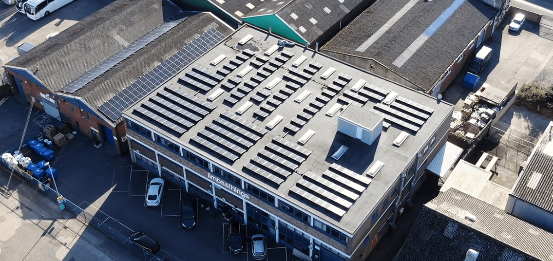 Limbs and Things Medica Group Bristol solar panels