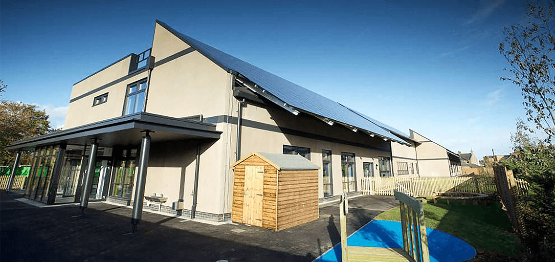 Montgomery School solar panel system