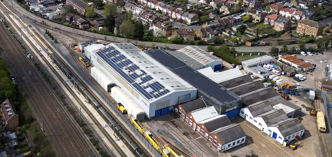 Plasser UK Solar Panels