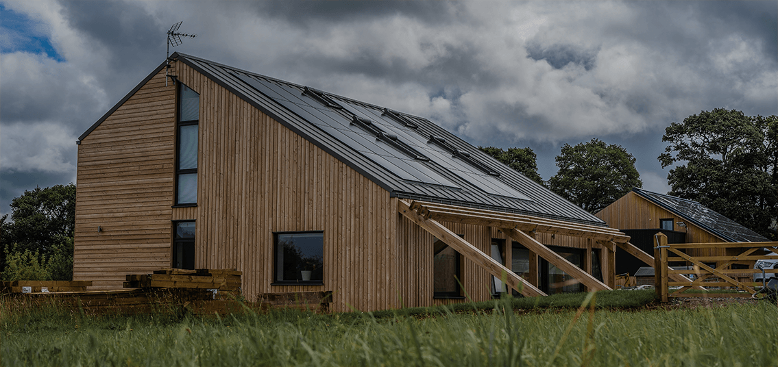 Eco new build solar installation case study image