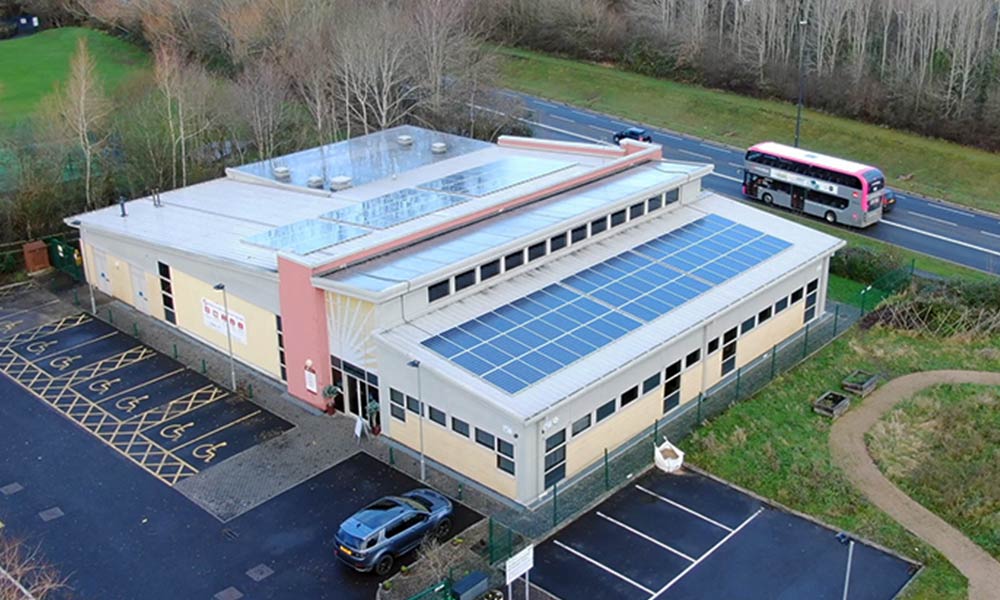 The Brightwell MS Therapy Charity Solar Panels