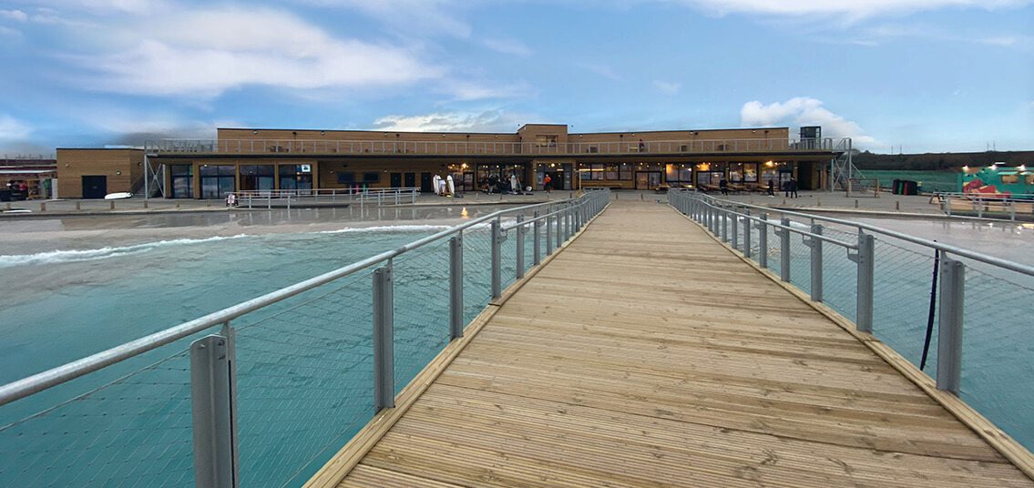 The wave pavillion