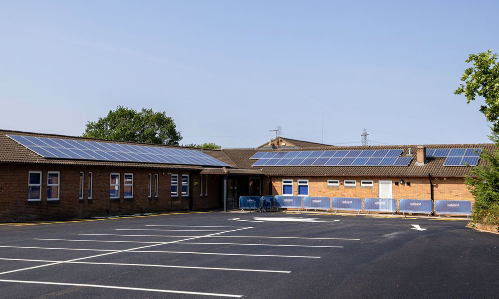 Paul's Place refurbished solar PV system