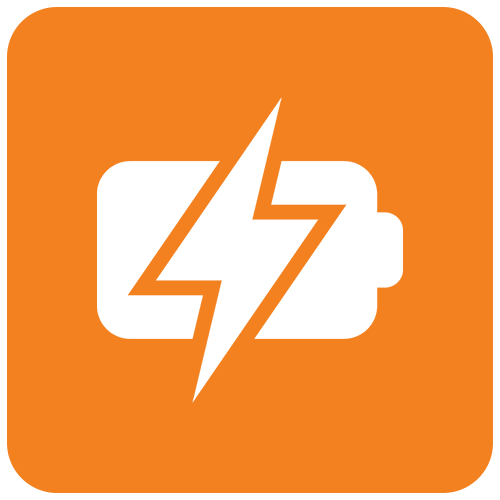 Solar panel benefit icons - store and use more of your solar energy with a home battery